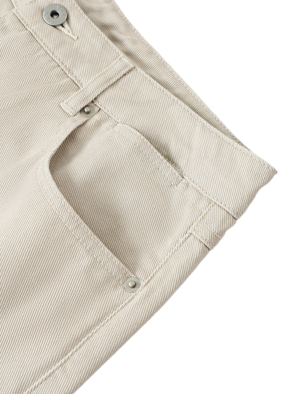 Heavyweight Cotton Straight-Leg Pants